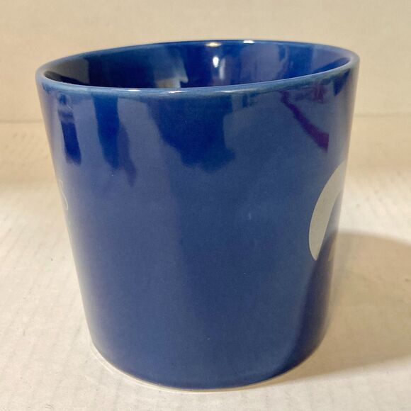Vintage Princess Cruises Cruise Line Blue Ceramic Coffee Mug Cup Rope Handle - Picture 4 of 12